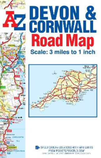 Devon & Cornwall Road Map