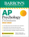AP Psychology Premium, 2022-2023: Comprehensive Review with 6 Practice Tests + an Online Timed Test Option