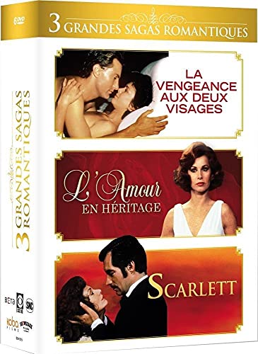 Coffret Les grandes sagas romantiques (La vengeance aux deux visages, L'amour en héritage et Scarlett)