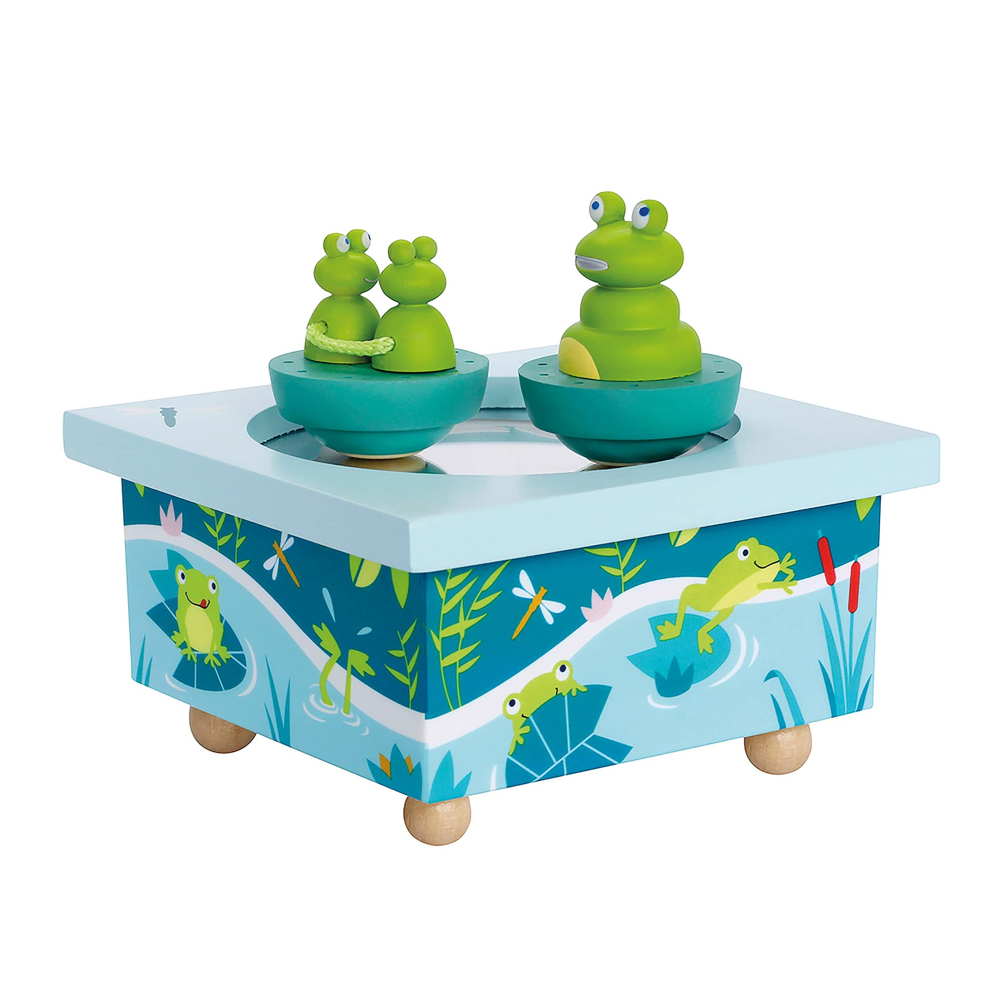 Musik Spieldose Tanzende Frosche