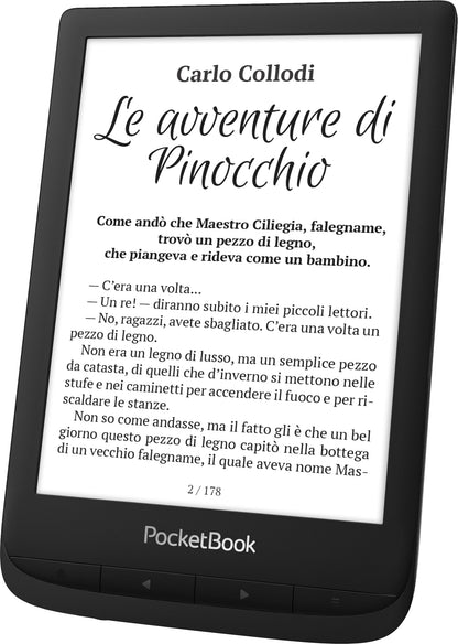 PocketBook Touch Lux 5 e-book reader Touchscreen 8 GB Wi-Fi Black