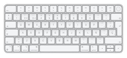 Apple Magic Keyboard With Touch Id - Keyboard - Bluetooth, Usb-C - Qwerty - Spanish