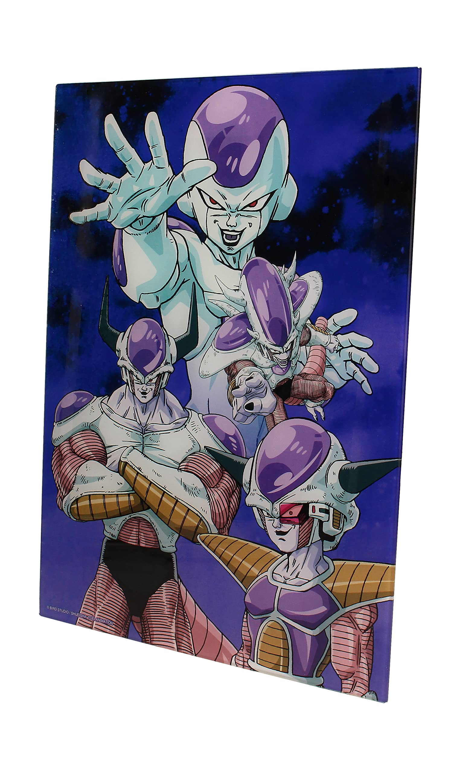 DRAGON BALL - Impression en Verre - Frieza Forms - 30X40 Cm