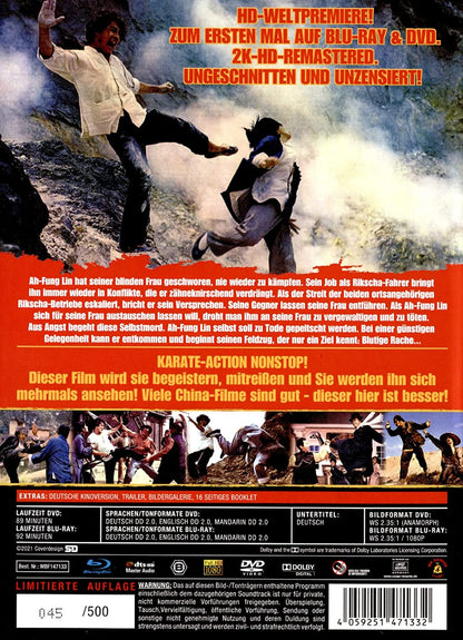 Kung Fu - 10 Finger aus Stahl - Limited Mediabook – COVER B