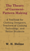 Theory of Garment-Pattern Making - A Textbook for Clothing Designers, Teachers of Clothing Technology, and Senior Students