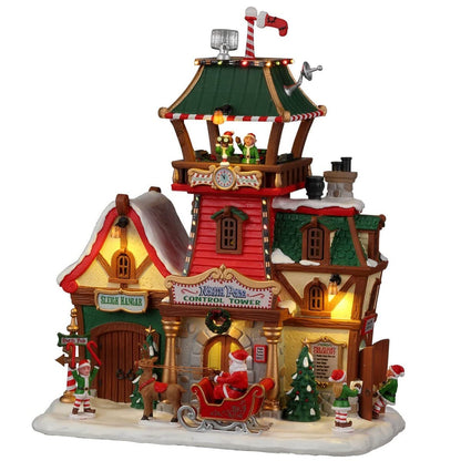 Lemax Village Collection North Pole Control Tower, with 4.5V Adaptor #25864