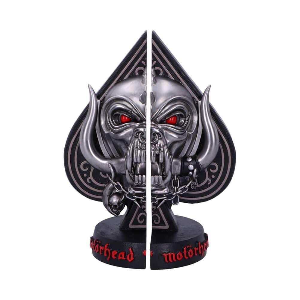 Offically Licensed Motorhead Ace Of Spades Warpig Snaggletooth Bookends