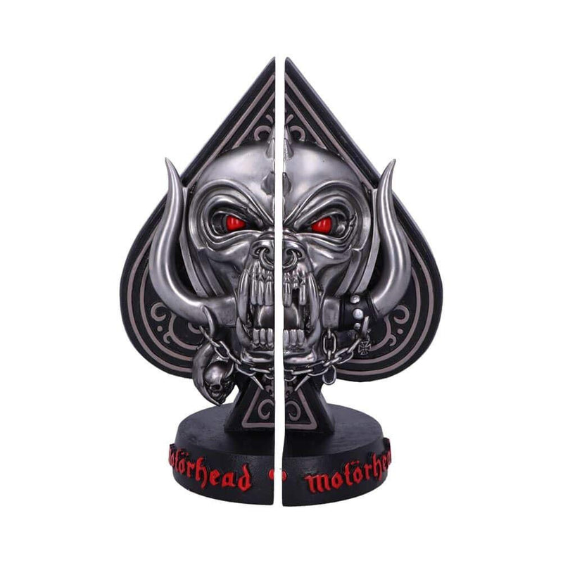 Offically Licensed Motorhead Ace Of Spades Warpig Snaggletooth Bookends