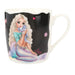 Depesche 12373 TOPModel Mermaid White with Model Pattern, Thermal Effect and Marine Design, Mug with Porcelain Handle, Approx. 320 ml, Multicoloured