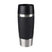 Emsa Vacuum Travel Mug 12.2 fl .oz. in black, Stainless Steel, 1 Count (Pack of 1) Previous model Sleeve Black
