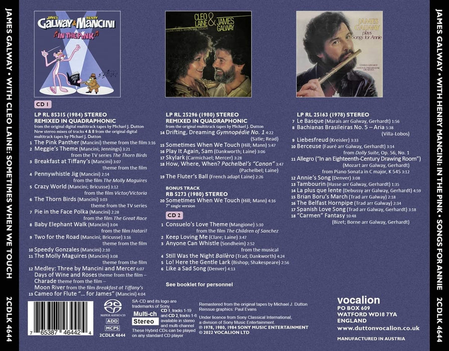 In the Pink/Sometimes When We Touch/Songs F.Annie