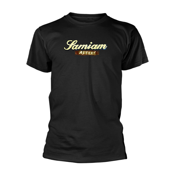 SAMIAM - ASTRAY (ORGANIC TS) BLACK T-Shirt, Front & Back Print X-Large