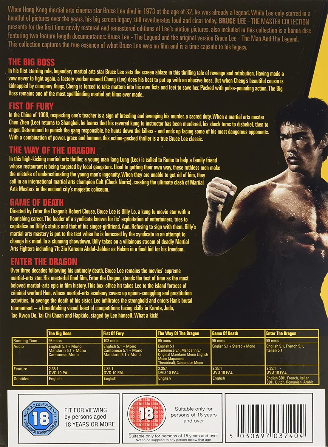 Bruce Lee - The Master Collection