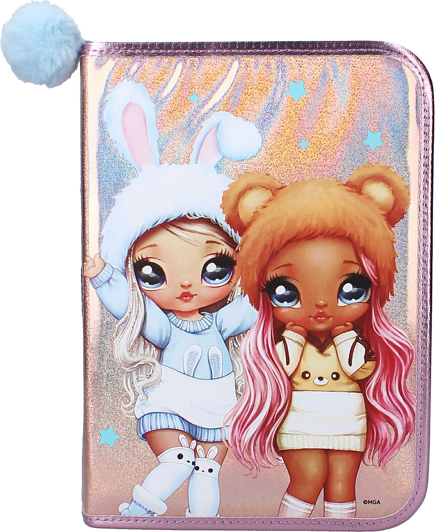 Na!Na!Na! Surprise Create Stationery | Stationery Set | With a Picture of Your Favourite Hero! | Beautiful Complete Set with Case | Pink - One Size