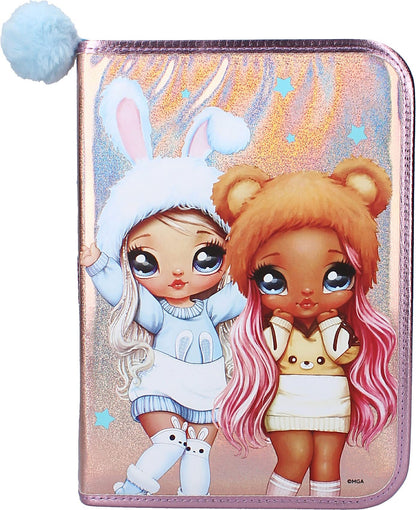 Na!Na!Na! Surprise Create Stationery | Stationery Set | With a Picture of Your Favourite Hero! | Beautiful Complete Set with Case | Pink - One Size