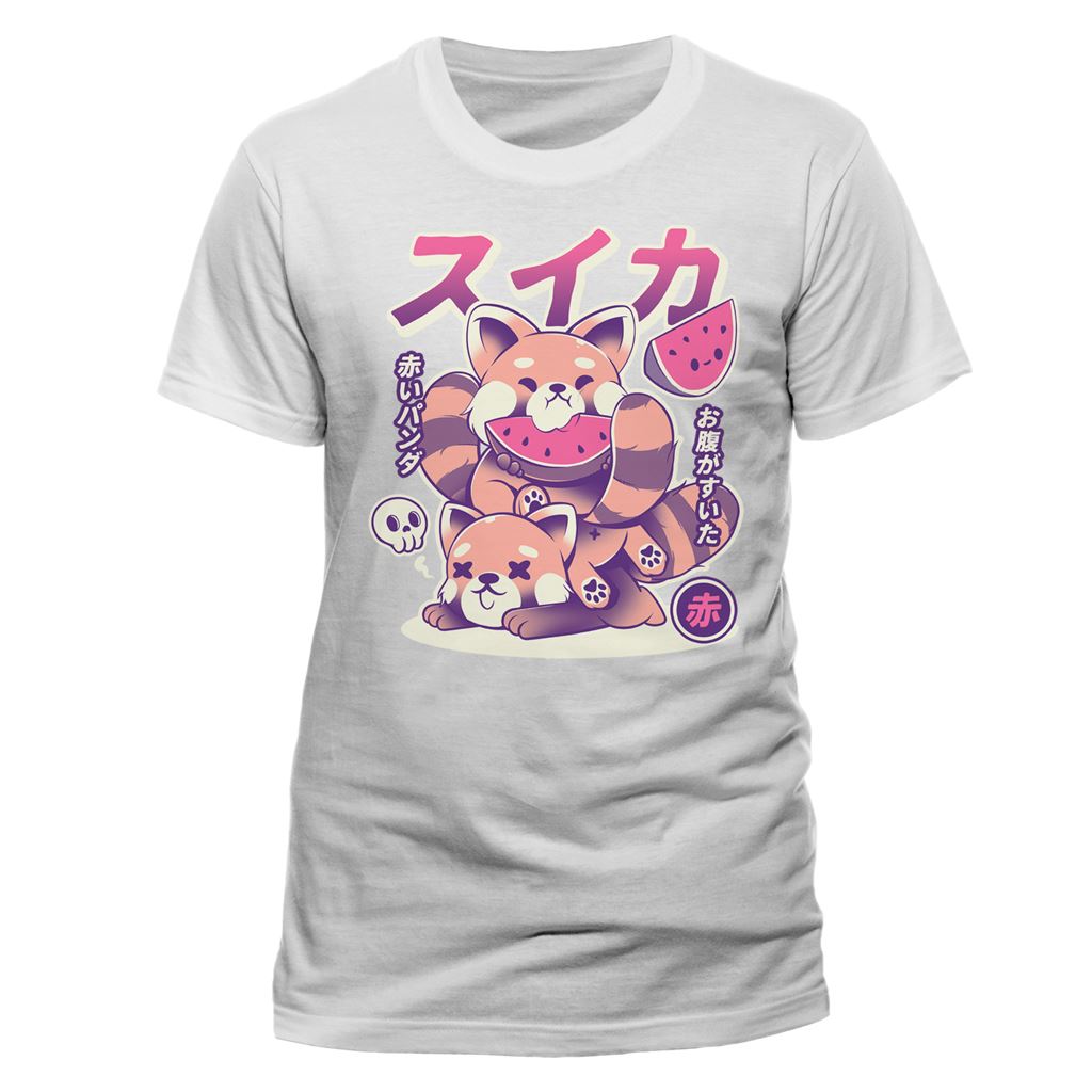 ILUSTRATA (WATERMELON) WHITE T-SHIRT