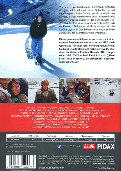 Verloren im Schneesturm - Eine Familie kämpft ums Überleben (Snowbound) / Spannendes Schneedrama basierend auf einer wahren Begebenheit (Pidax Film-Klassiker)
