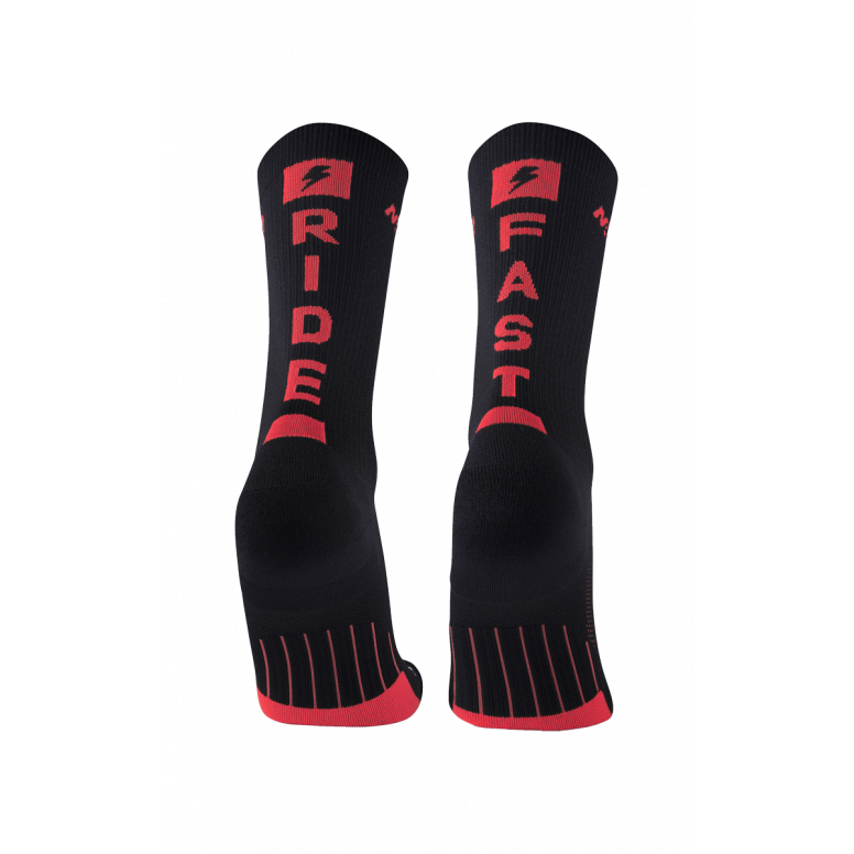 M2O Rf Crew Plus Compression Sock Black/Red M
