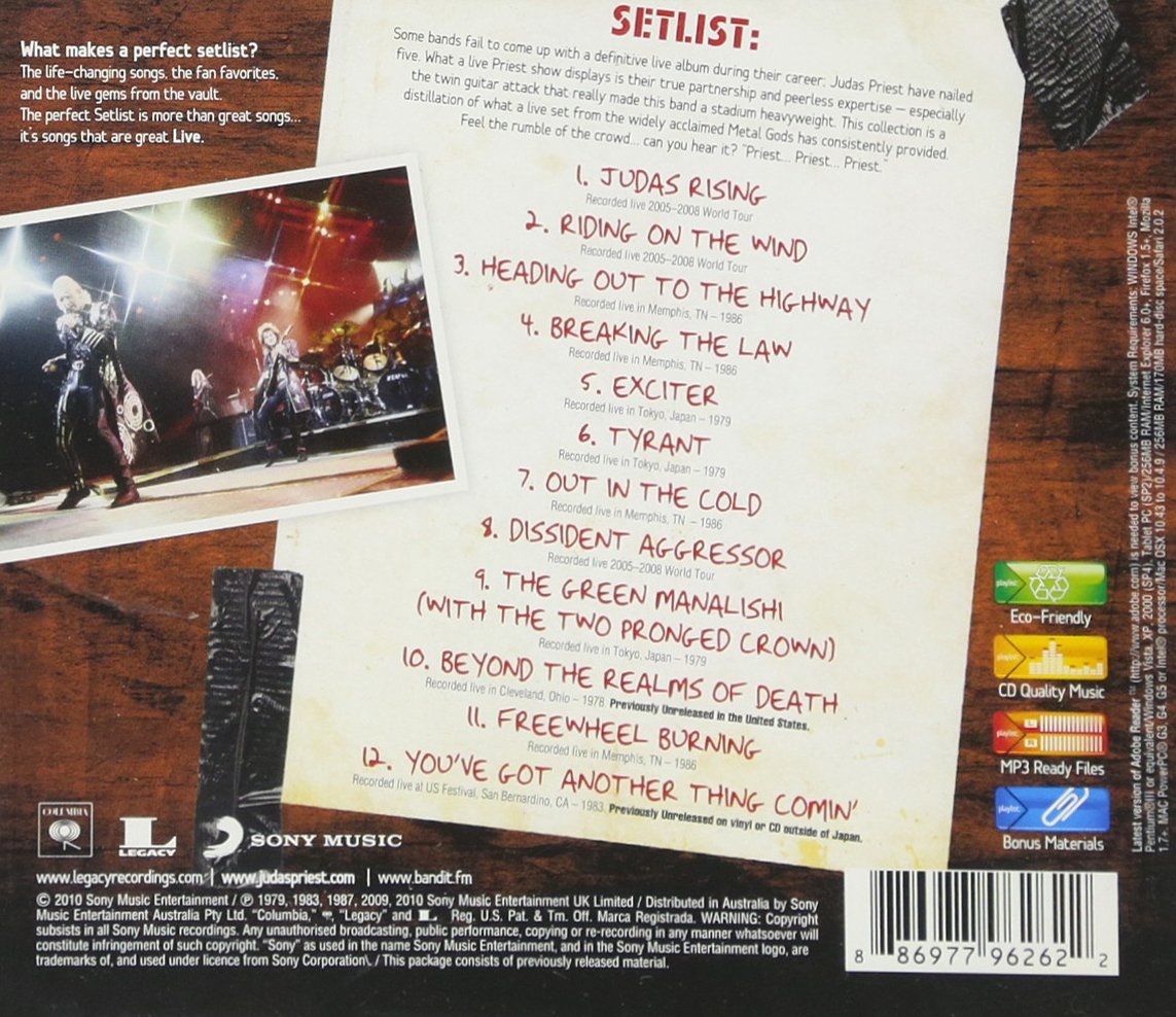 Setlist:the Very Best of Live