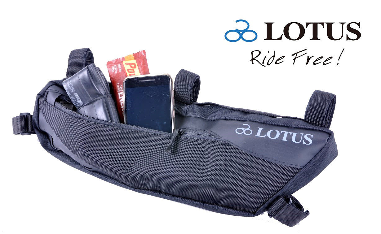 Lotus Explorer Frame Bag in Black (2.8L)