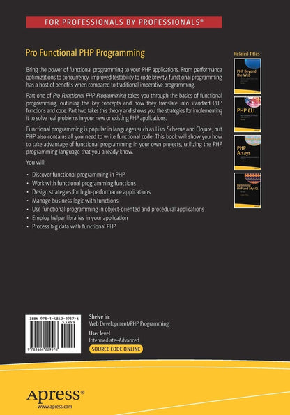 Pro Functional Php Programming