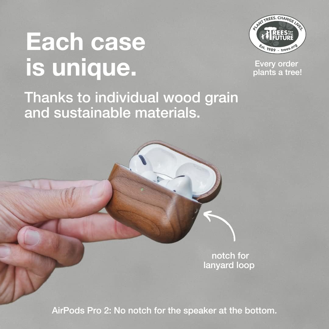 WOODCESSORIES AirCase Schutzhulle fur Apple AirPod