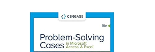 Problem Solving Cases In Microsoft Access & Excel