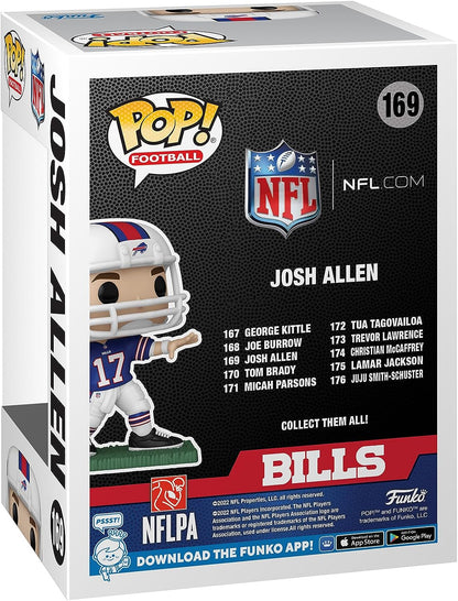 Funko POP! NFL: Bills - Josh Allen - (Away) - Collectable Vinyl Figure - Gift Idea - Official Merchandise - Toys for Kids & Adults - Sports Fans - Model Figure for Collectors and Display
