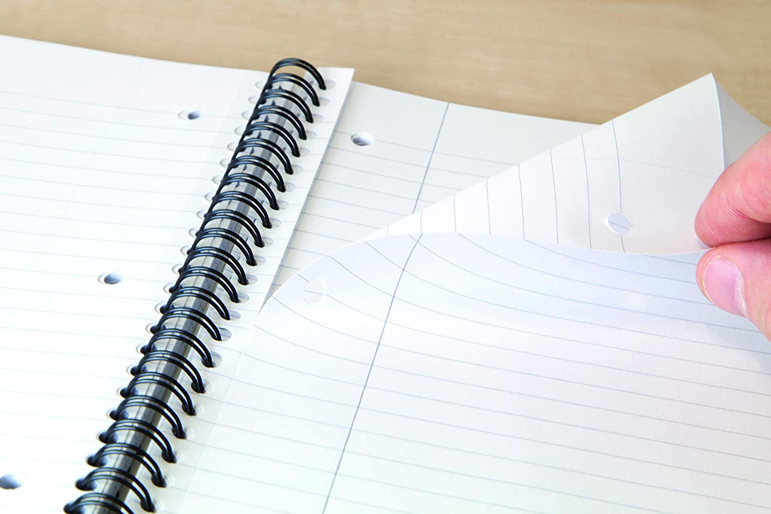 Hamelin - Cambridge Notebook A4 Recycled Card Cover Wirebound Ruled Margin 100 Pages (Pack 5) 400020196