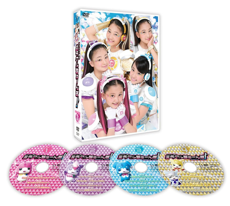 Takara Tomy-IdolSenshi Miracle Tunes Box Vol.1 (4 DVD)