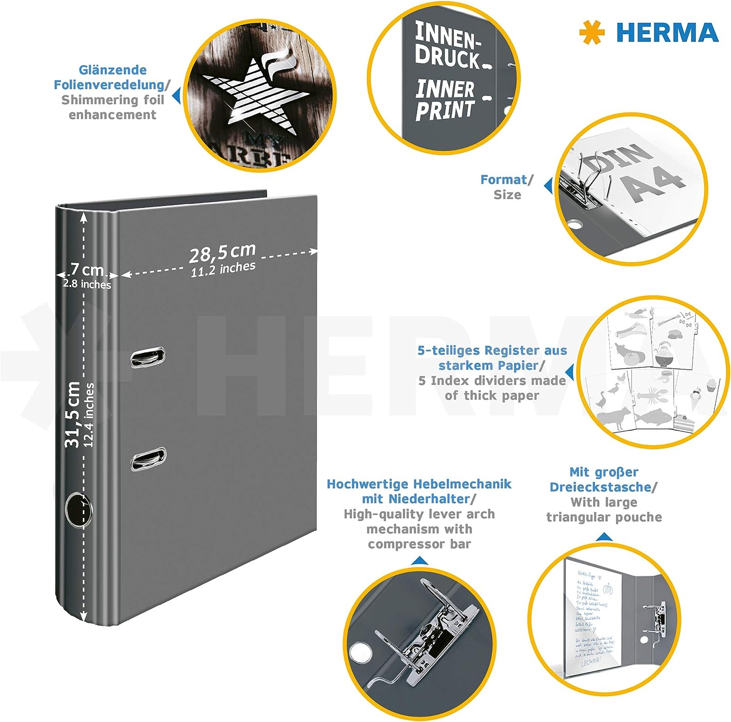 HERMA BBQ Smokin Stars Motivordner BBQ Smokin Star