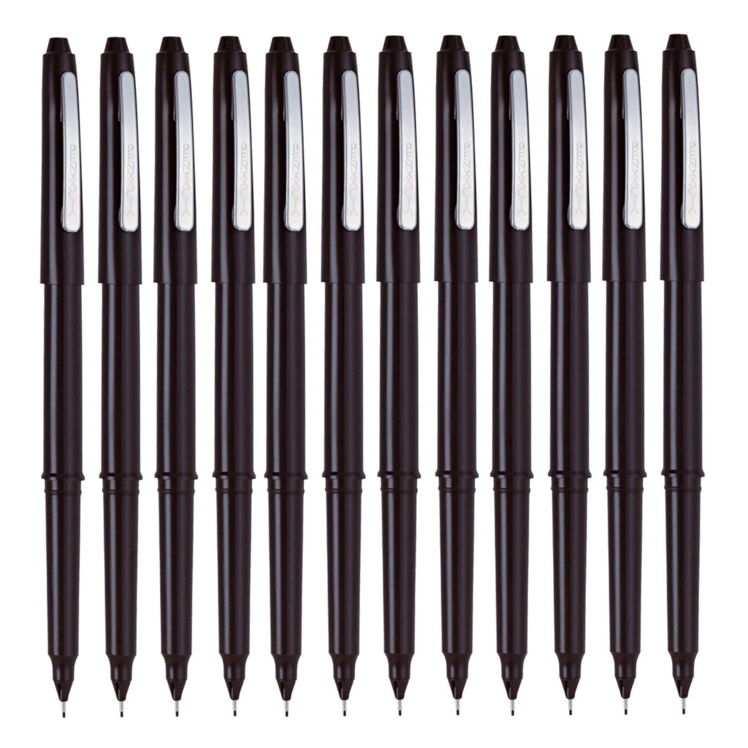 Helit H2512395 Fineliner The Penxacta, Line Thickness 0.5 mm, Ink Colour Black, Pack of 12