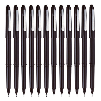Helit H2512395 Fineliner The Penxacta, Line Thickness 0.5 mm, Ink Colour Black, Pack of 12