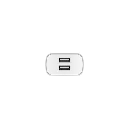 Car Charger Celly Pctc2Usbwh White