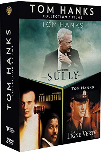 Coffret tom hanks 3 films : sully ; la ligne verte ; philadelphia