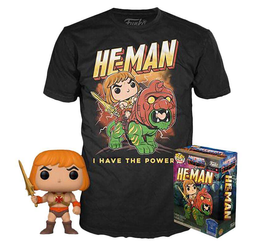 Masters of the Universe POP! & Tee Vinyl Figur & T