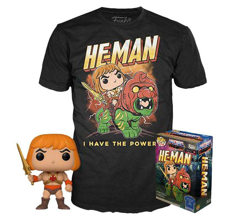 Masters of the Universe POP! & Tee Vinyl Figur & T