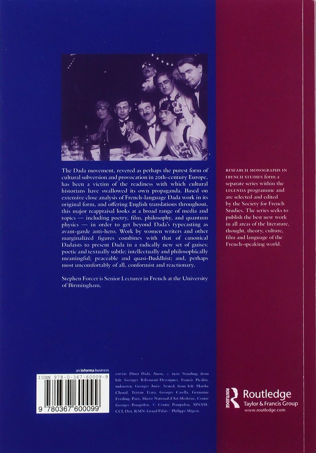 Dada as Text, Thought and Theory