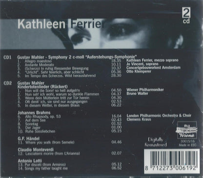 Recital: Mahler / Brahms