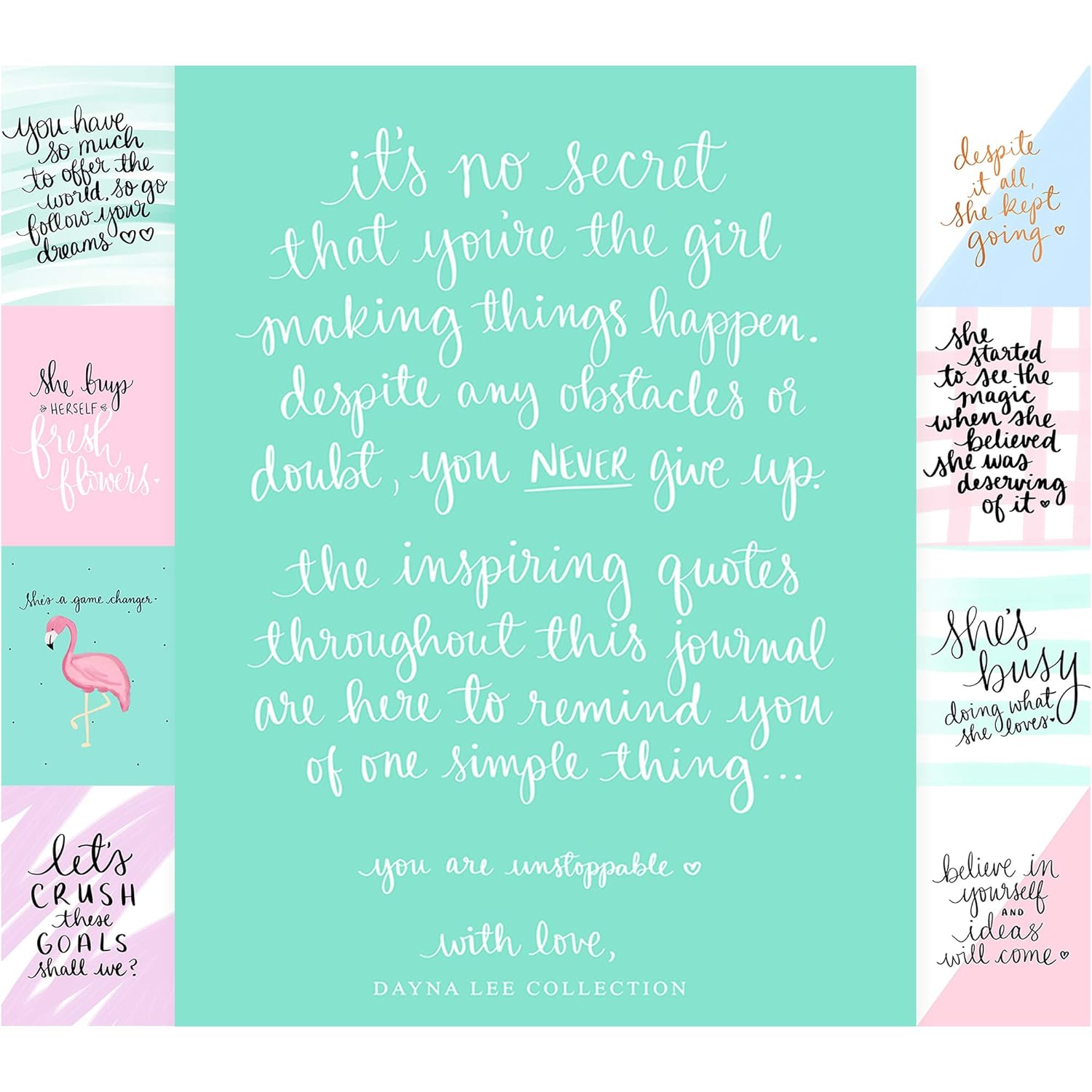 Eccolo A5 She Is Unstoppable Journal