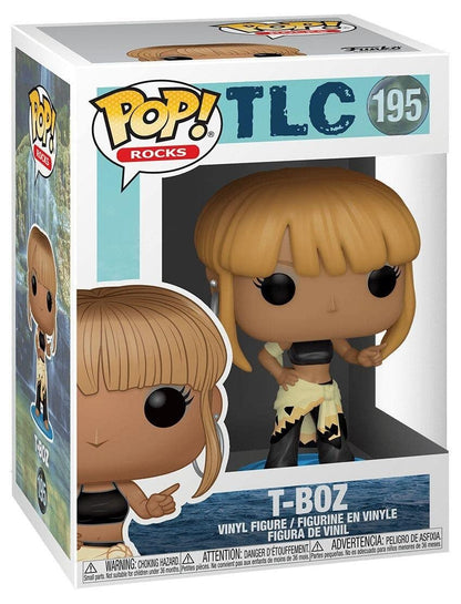 Funko Pop! Rocks: TLC - T-Boz (Styles May Vary), Multicolor