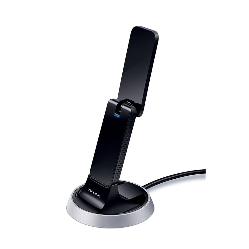 TP-Link AC1900 High Gain Wireless Dual Band USB Adapter for PC, Desktop, Laptop and Tablet (Supports Windows XP/7/8/8.1/10/11, OS X (10.9–10.13), Beamforming Technology, WPS Button) (Archer T9UH) AC1900 Mbps High Gain