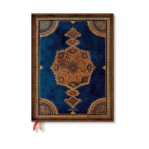 Safavid Indigo (Safavid Binding Art) Ultra 18-month Dayplanner 2024