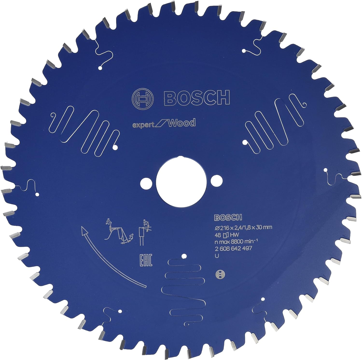 BOSCH Expert for Wood Kreissageblatt 216,0 mm, 48