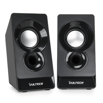 Vultech SP-320N loudspeaker 2-way Black Wired 3 W