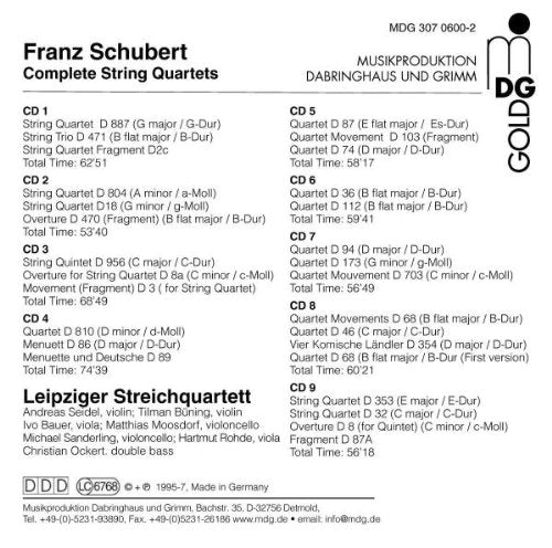 Sämtliche Streichquartette