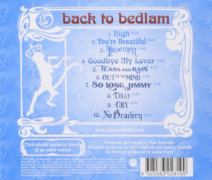BLUNT JAMES-BACK TO BEDLAM