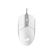 ASUS ROG Strix Impact II Wired Gaming Mouse, 6,200 DPI Optical Sensor, 5 Programmable Buttons, RGB, Swappable Switch Design, Lightweight, Left Hand Friendly, Moonlight White Moonlight White White