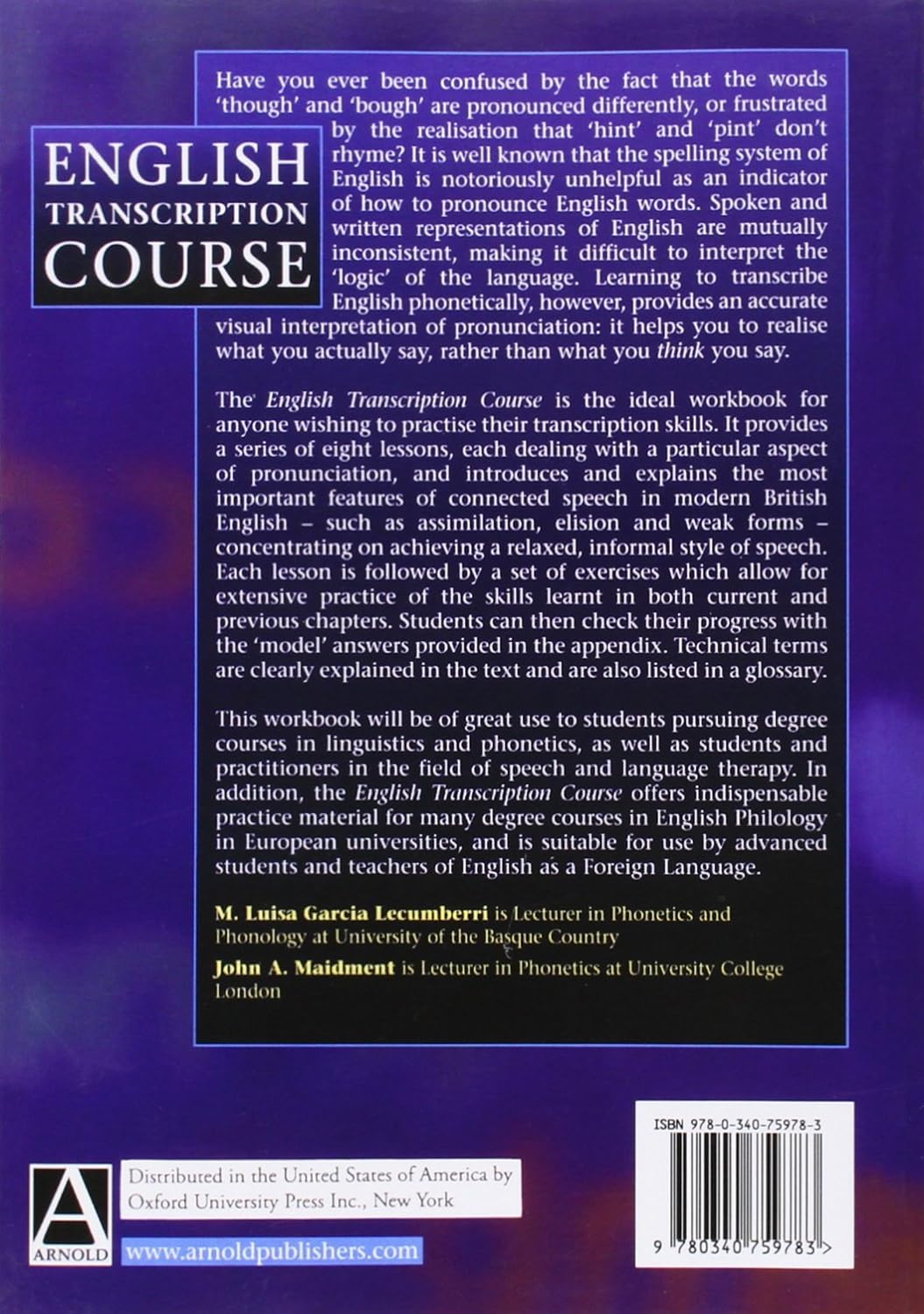 English Transcription Course