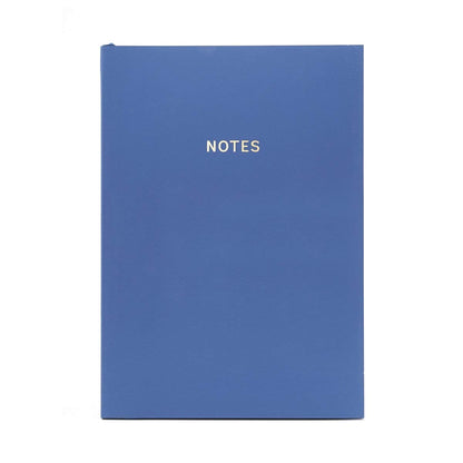 Colourblock A5 Notebook Royal Blue